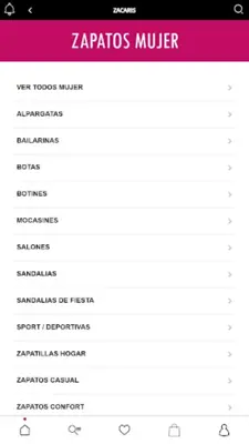 Zacaris Zapatos Online android App screenshot 1